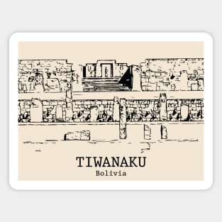 Tiwanaku - Bolivia Magnet